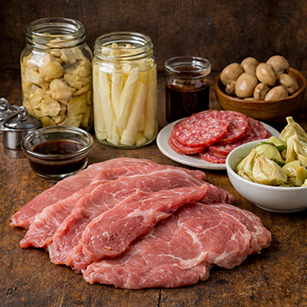 Frisches Kalbsfleisch