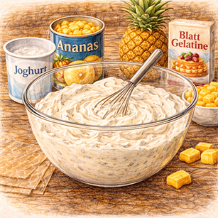 Abgefüllte Becher
