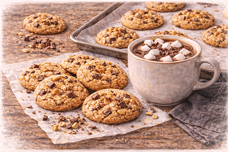 Goldbraune Cookies
